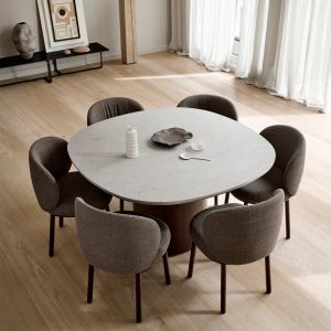 Ovata_Dining chair_Tivoli col. 4, Dining table_Grey limestone, Root table_72 dpi.jpg